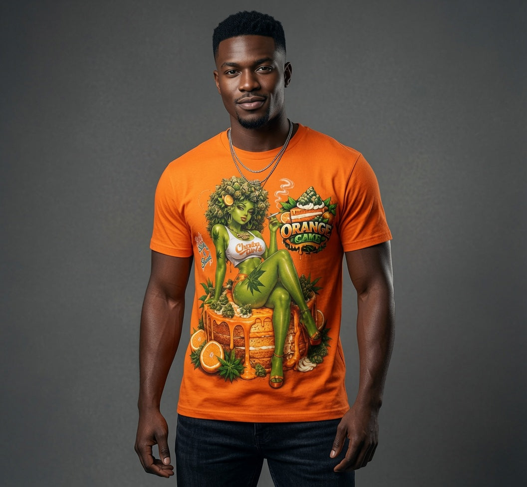 Orange Cake Graphic Tee