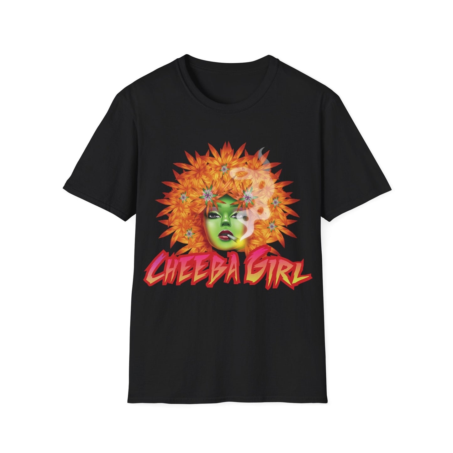 Women’s Cheeba Girl T-Shirt – Stoner Weed Graphic Tee | Cheeba Wear - Cheeba Wear
