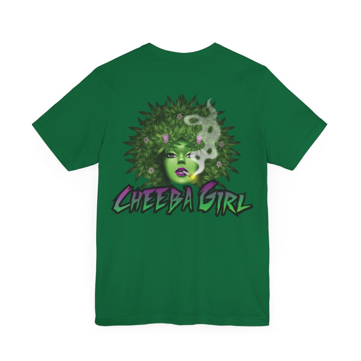 Women’s Cheeba Girl T-Shirt – Stoner Weed Graphic Tee | Cheeba Wear - Cheeba Wear