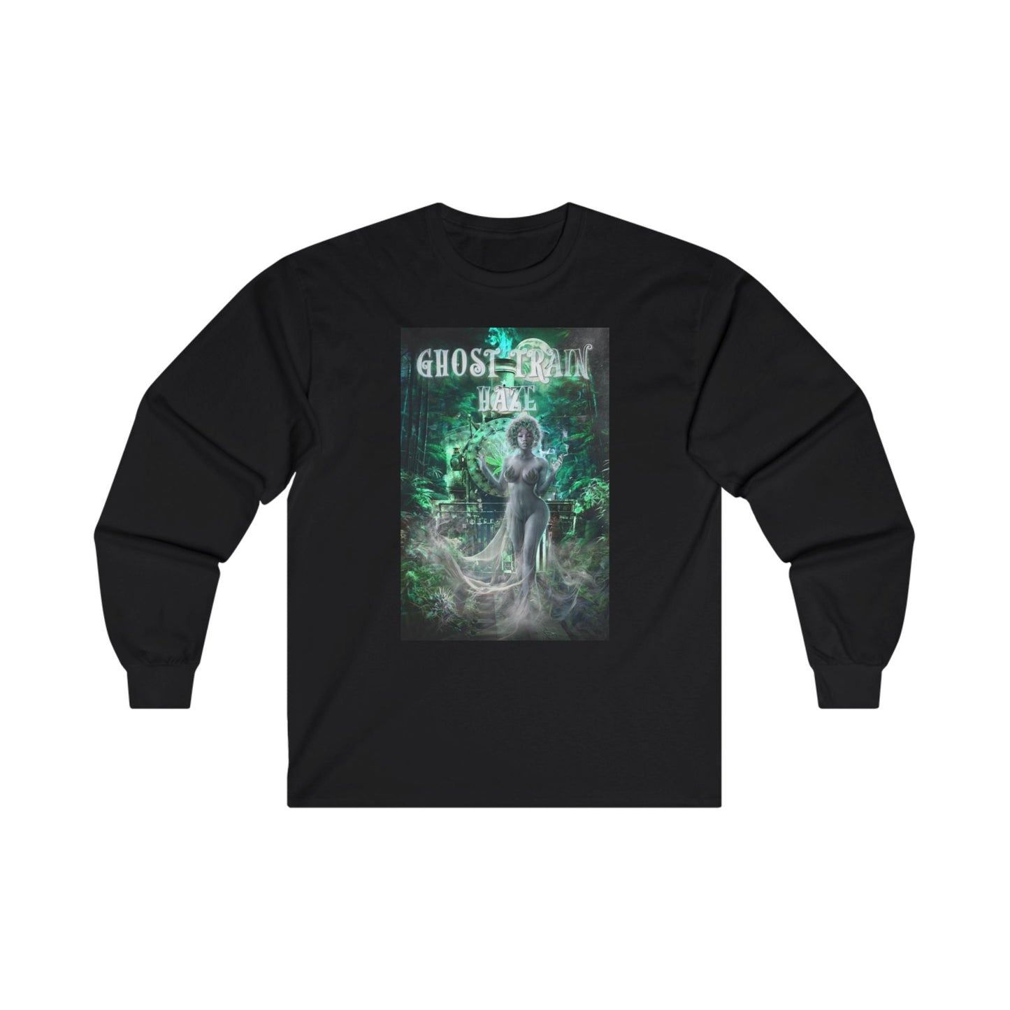 Ghost Train Haze 420 Long Sleeve T-Shirt β Stoner Weed Tee | Cheeba Wear - Cheeba Wear