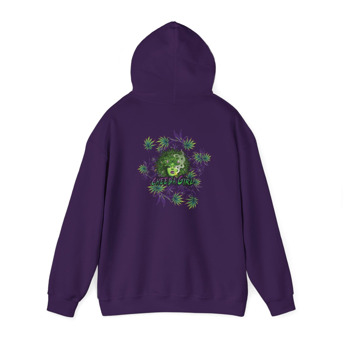 Witches Weed 420 Hoodie β Gothic Stoner Sweatshirt with Cannabis Design - Cheeba Wear