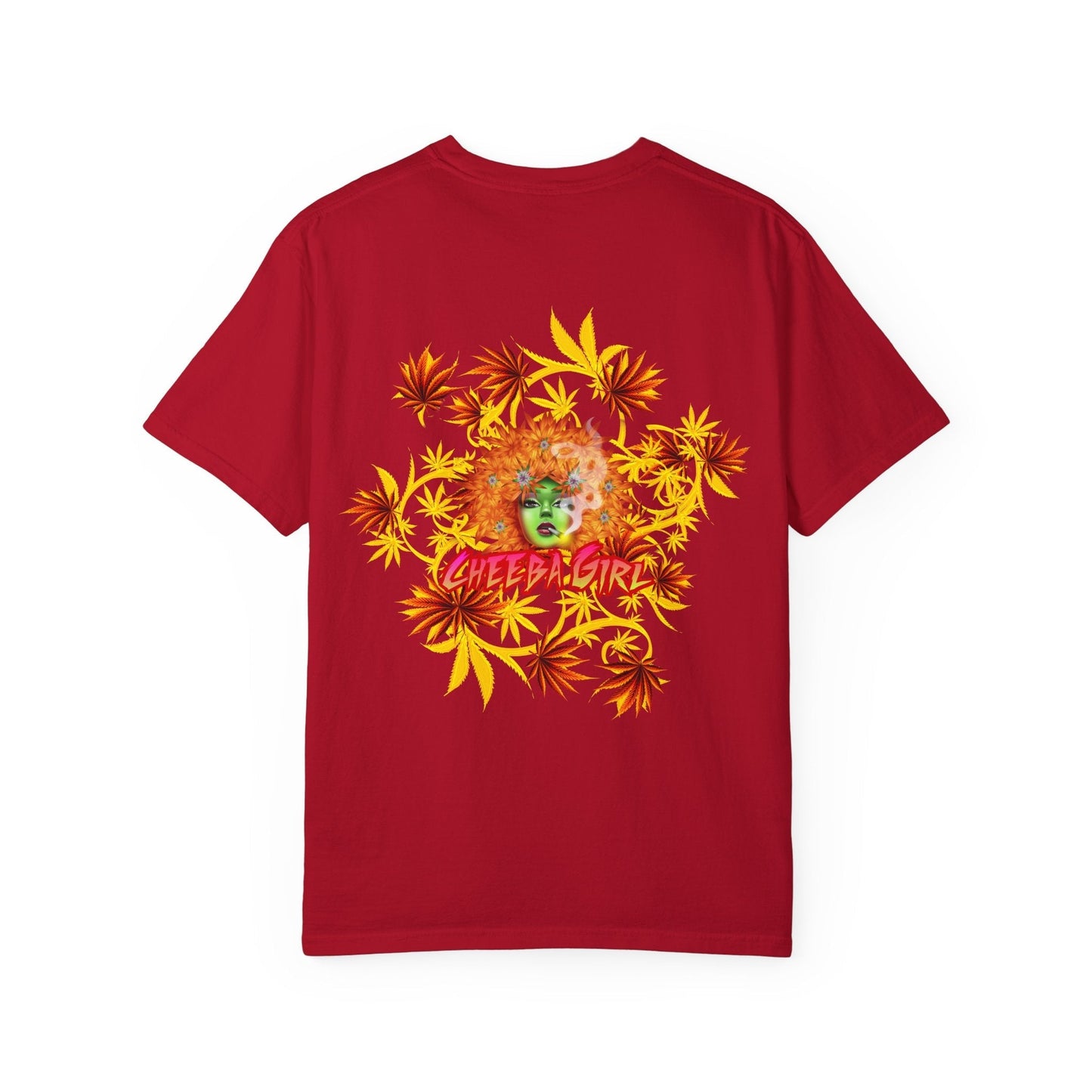 Cheeba Girl Christmas Cookie 420 T-Shirt – Stoner Holiday Tee | Cheeba Wear - Cheeba Wear