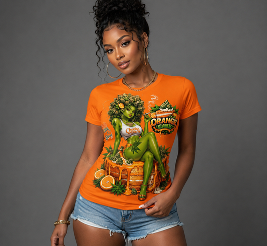Orange Cake Graphic Tee