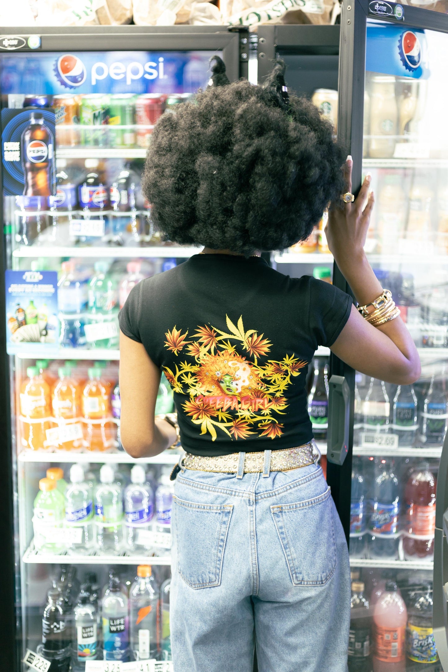 Cheeba Girls Bold Anime Crop Top – Festival Edition