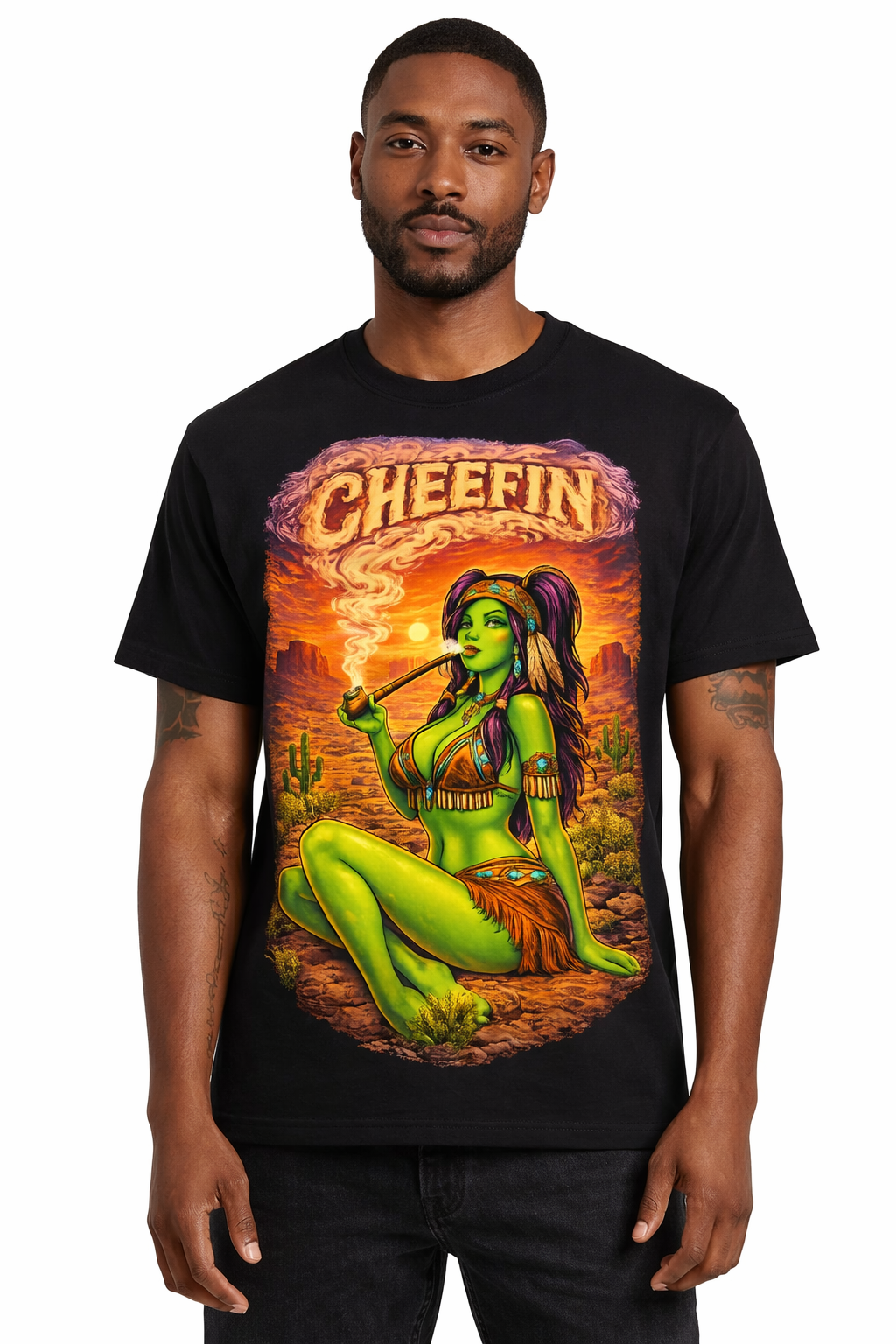 Cheefin Desert Queen Tee