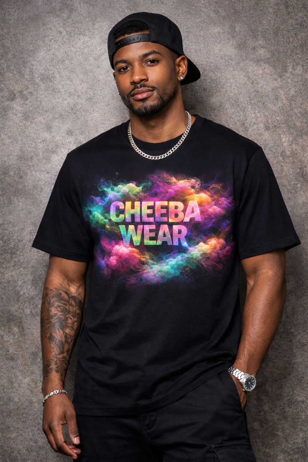 Cheeba Wear® Galaxy Smoke Tee