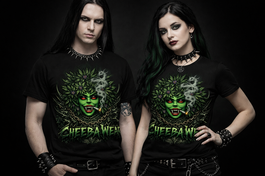 Cheeba Wear® Green Queen Tee