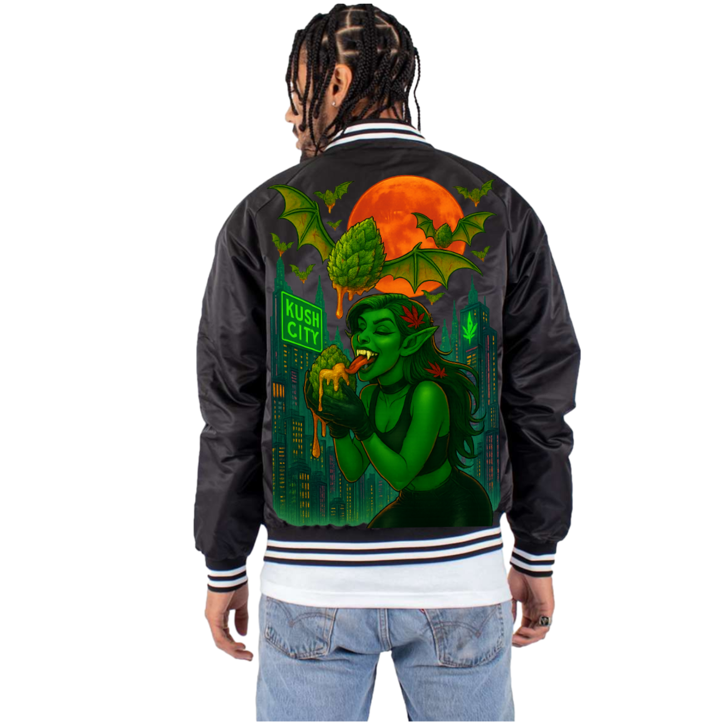 Kush City Varsity Jacket
