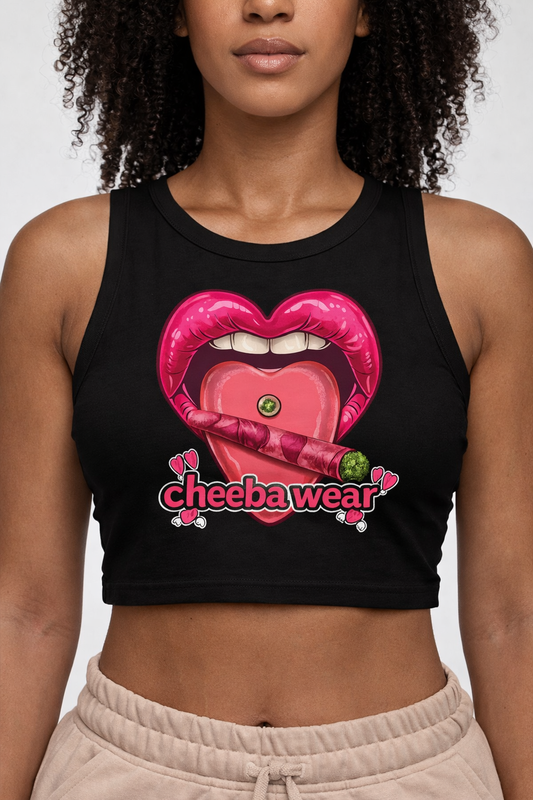 Cheeba Wear® Heartbreaker Crop Top