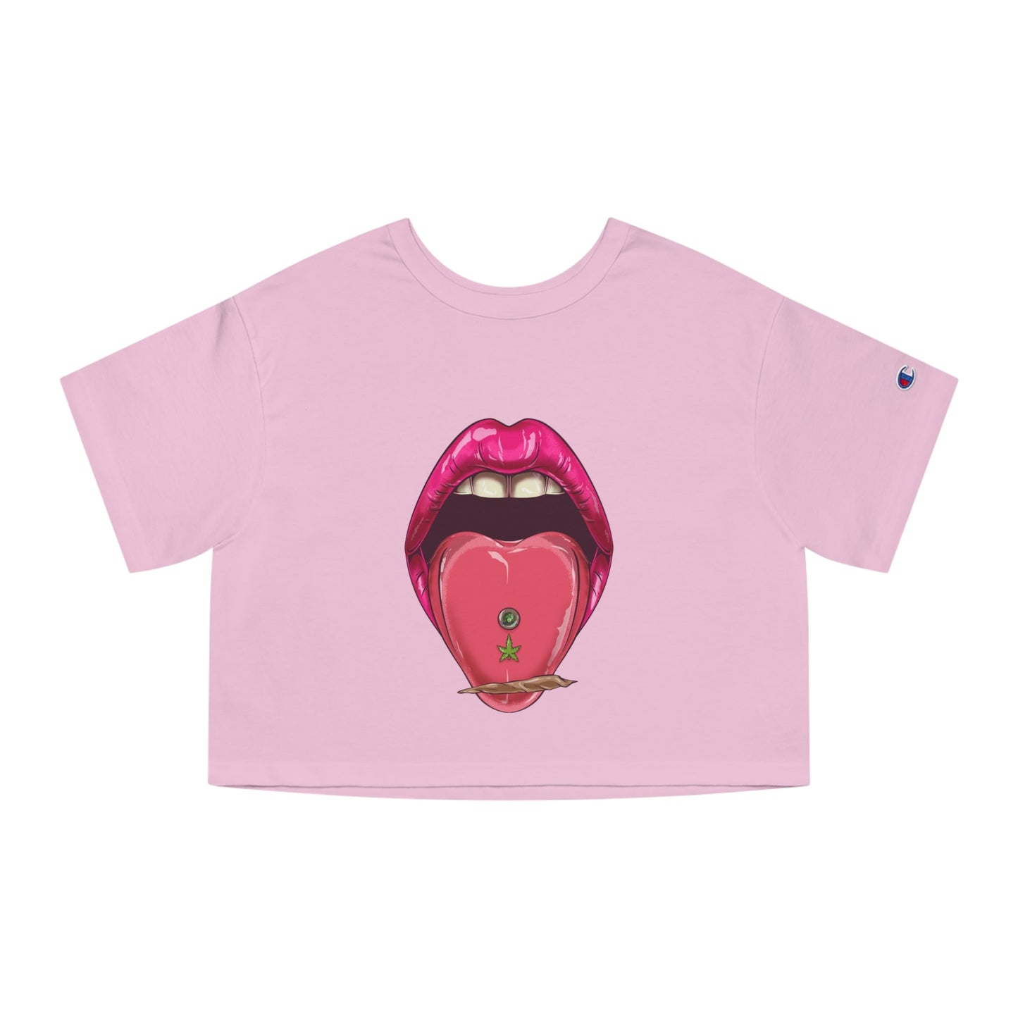 Cheeba Lips Crop Top – Bold 420 Stoner Fashion | Cheeba Wear - Cheeba Wear