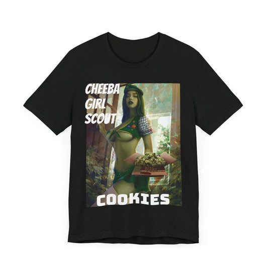 Men’s Cheeba Girl Scout Cookies 420 T-Shirt – Stoner Weed Tee | Cheeba Wear - Cheeba Wear