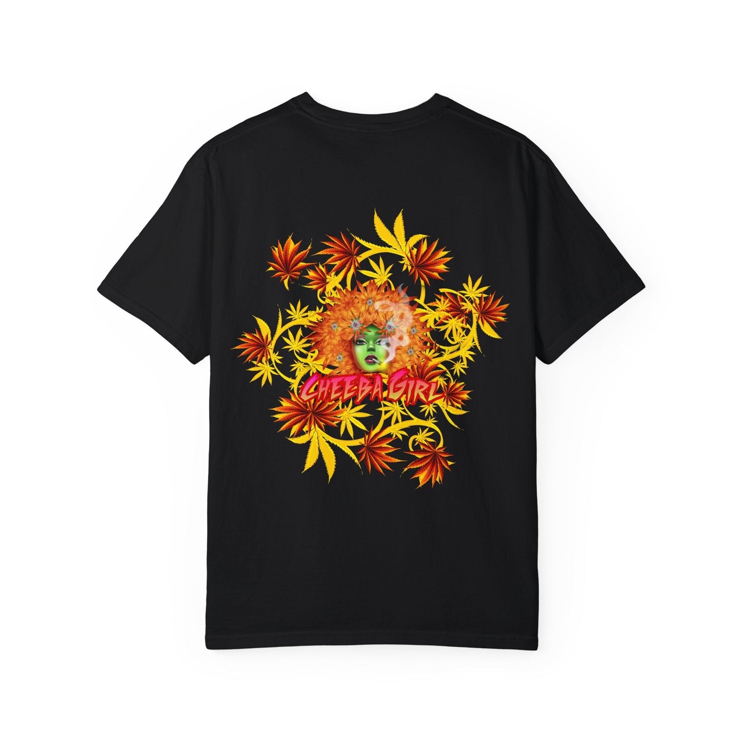 Cheeba Girl Christmas Cookie 420 T-Shirt – Stoner Holiday Tee | Cheeba Wear - Cheeba Wear