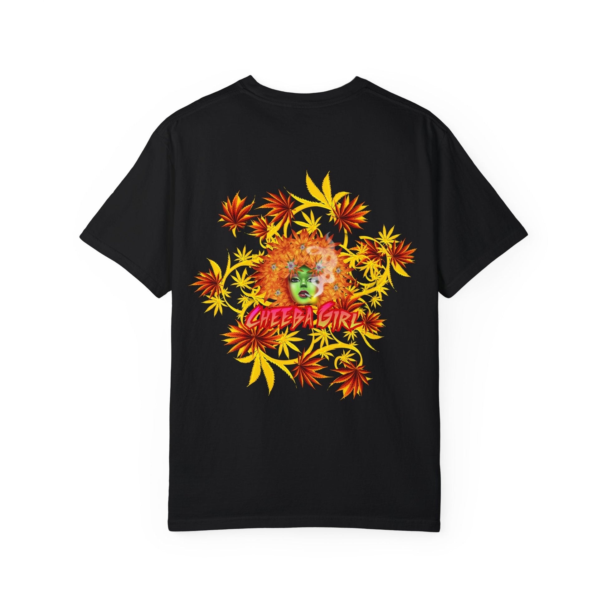 Cheeba Girl Christmas Cookie 420 T-Shirt – Stoner Holiday Tee | Cheeba Wear - Cheeba Wear