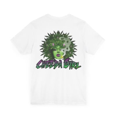 Women’s Cheeba Girl T-Shirt – Stoner Weed Graphic Tee | Cheeba Wear - Cheeba Wear
