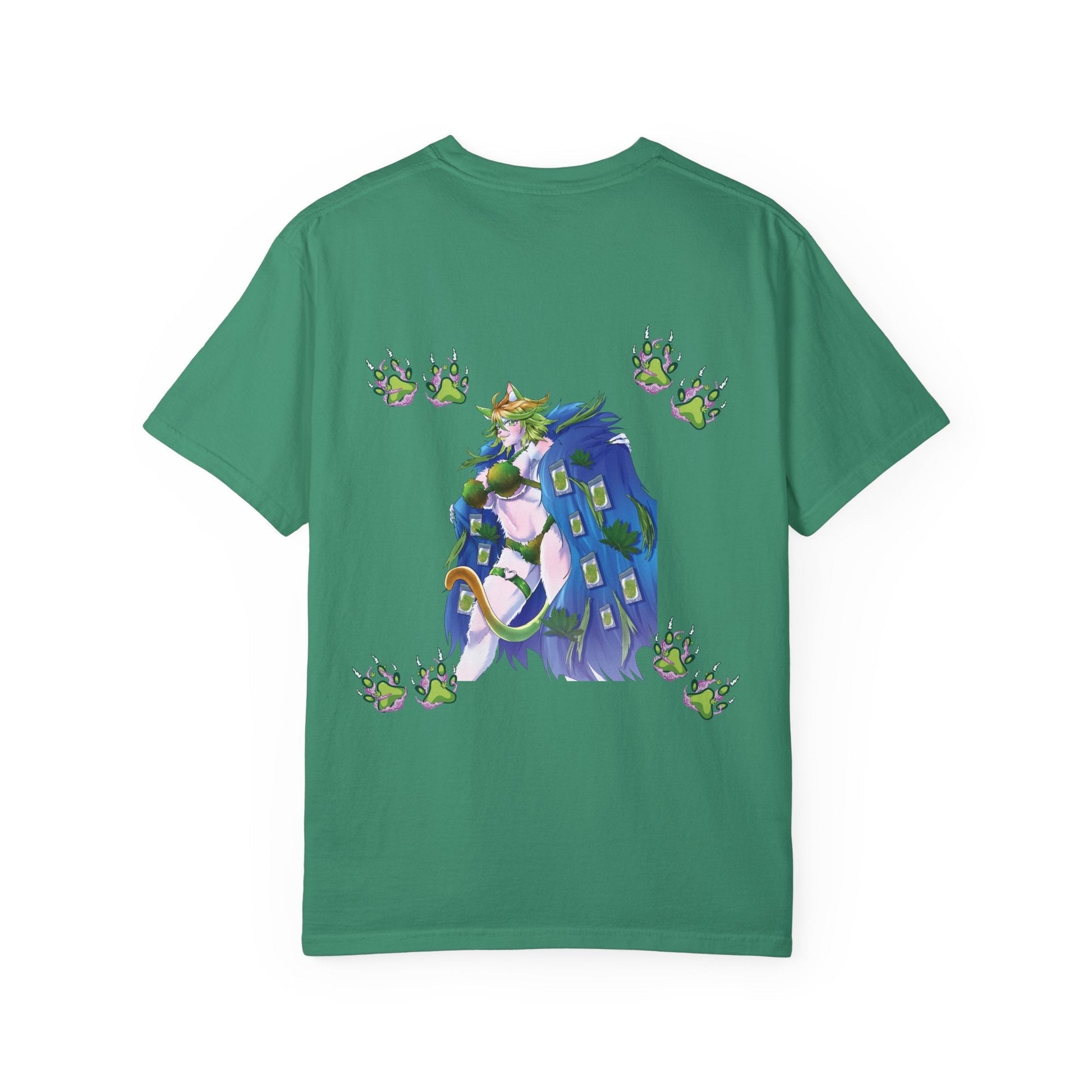 Women’s Ganja Kitty 420 T-Shirt – Cute & Sassy Stoner Tee | Cheeba Wear - Cheeba Wear