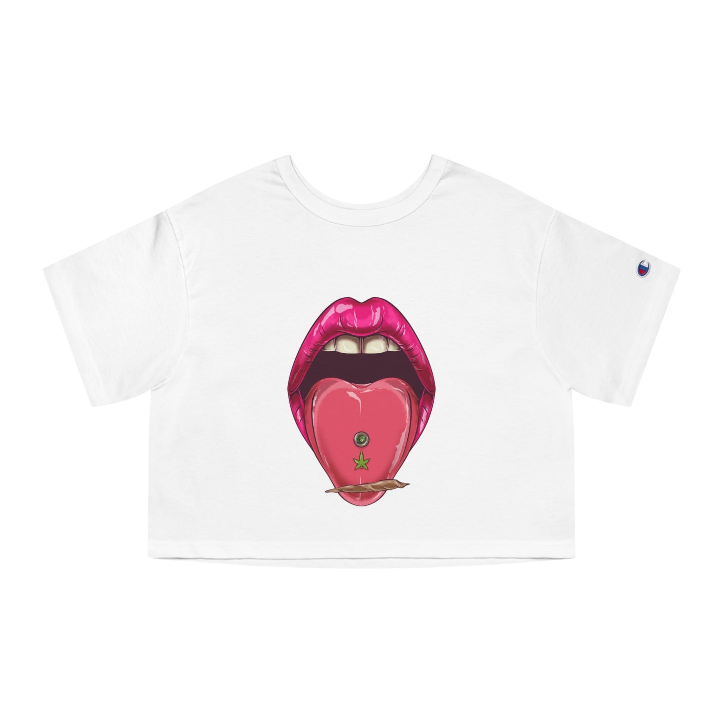 Cheeba Lips Crop Top – Bold 420 Stoner Fashion | Cheeba Wear - Cheeba Wear