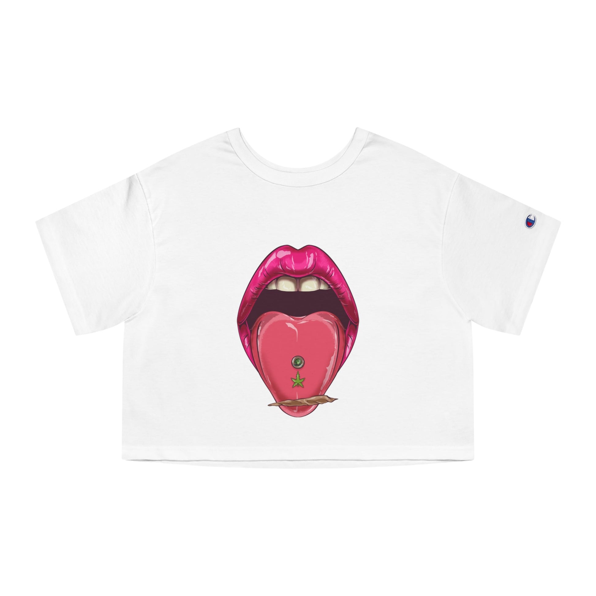 Cheeba Lips Crop Top – Bold 420 Stoner Fashion | Cheeba Wear - Cheeba Wear