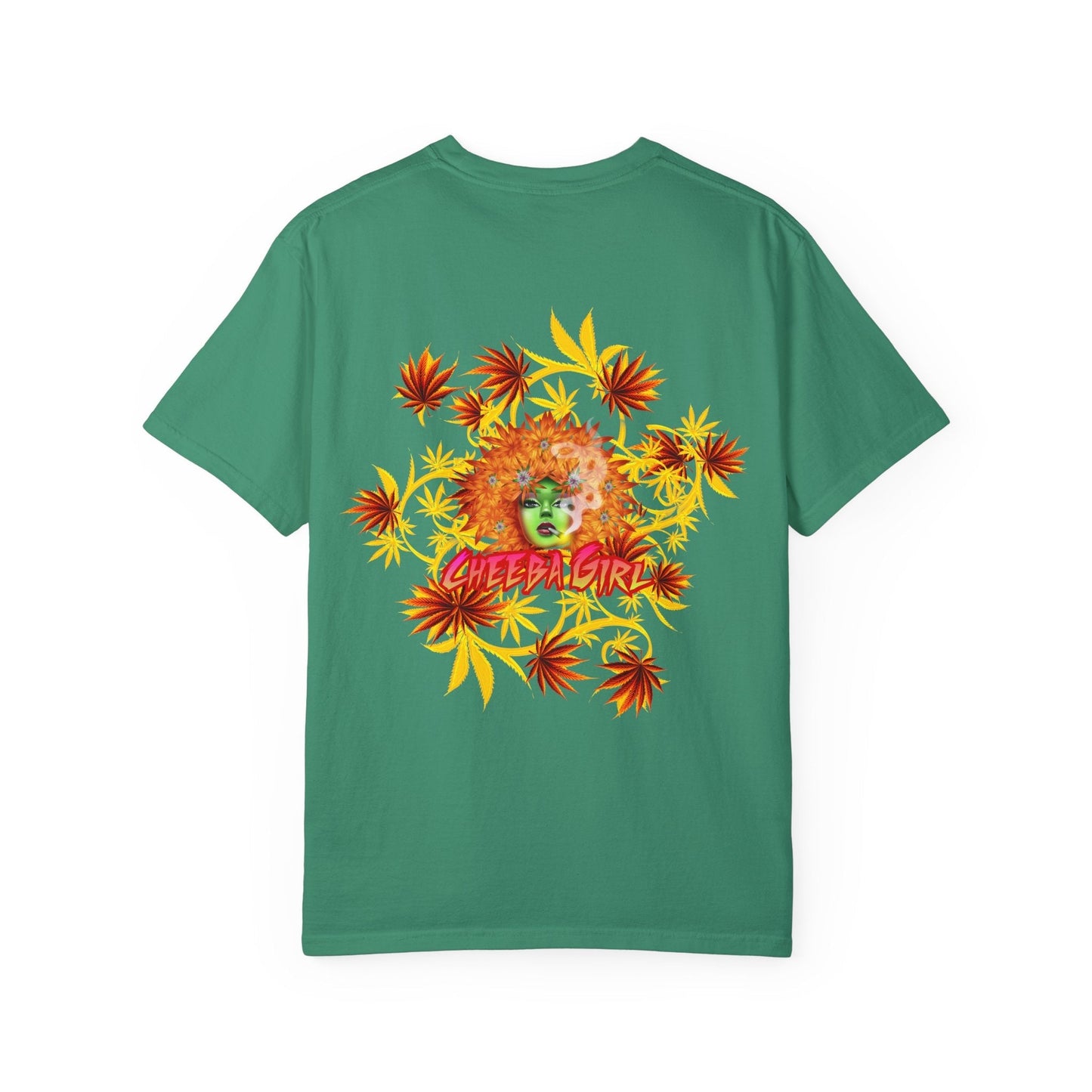 Cheeba Girl Christmas Cookie 420 T-Shirt – Stoner Holiday Tee | Cheeba Wear - Cheeba Wear