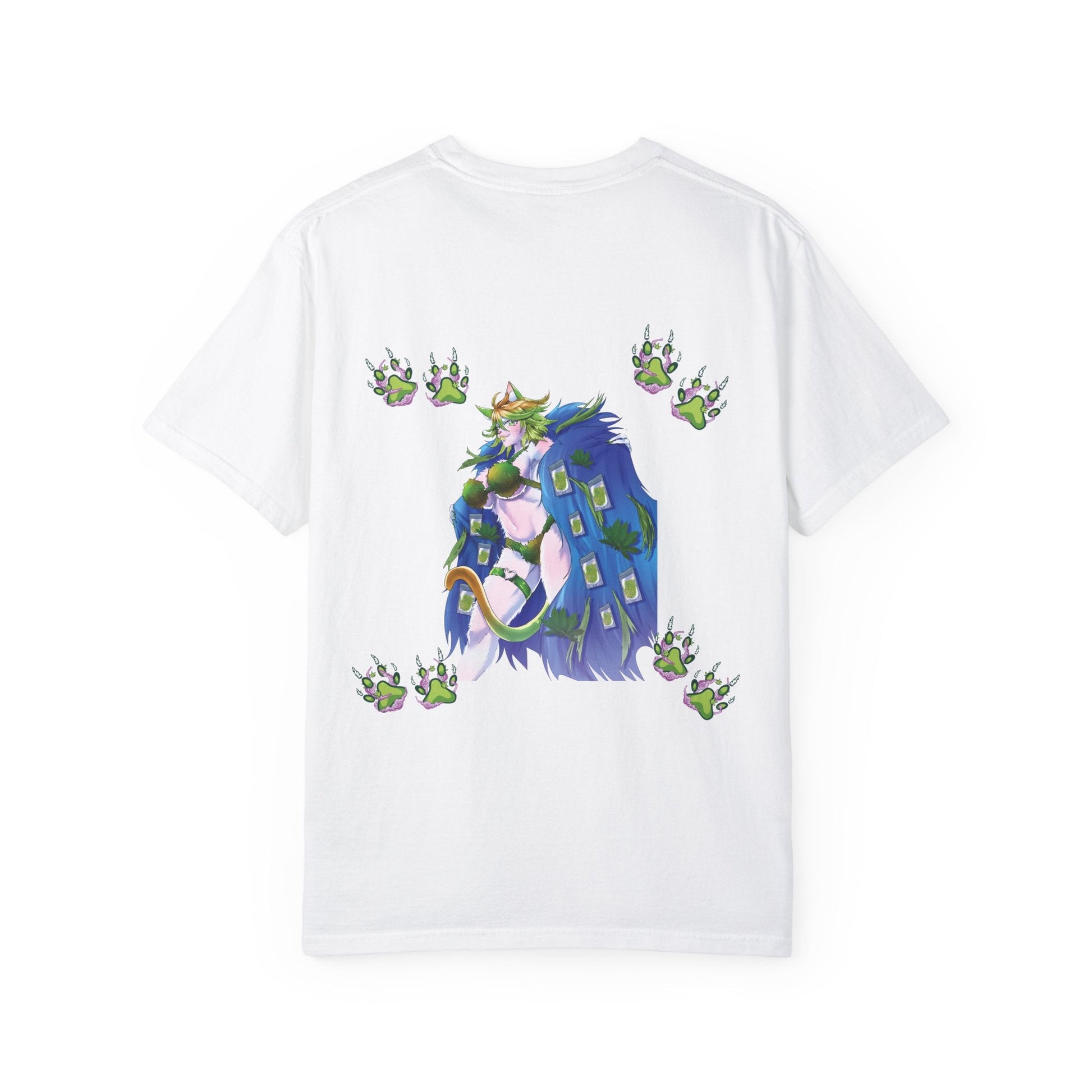 Women’s Ganja Kitty 420 T-Shirt – Cute & Sassy Stoner Tee | Cheeba Wear - Cheeba Wear