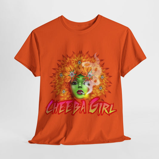Women’s Cheeba Girl T-Shirt – Stoner Weed Graphic Tee | Cheeba Wear - Cheeba Wear