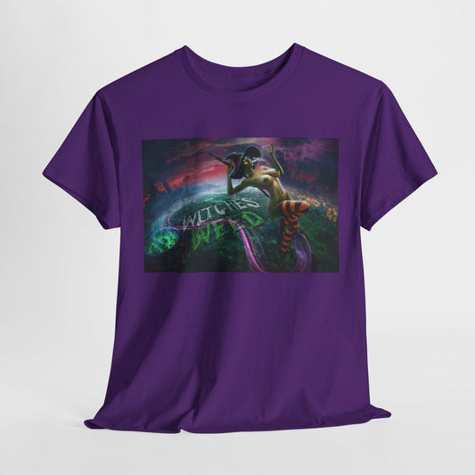 Witches Weed 420 T-Shirt – Stoner Witch Cannabis Tee | Cheeba Wear - Cheeba Wear